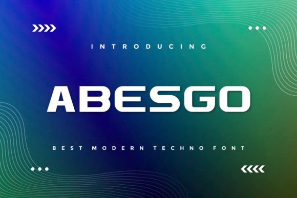 Abesgo: A Modern Sans Serif Font for Business Branding