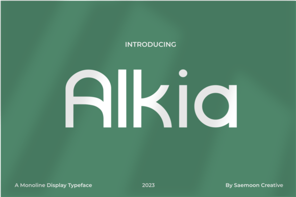 Alkia: A Modern Sans Serif Font for Web Design