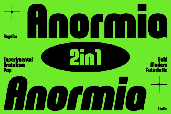 Anormia: A Bold Urban Font for Web Design