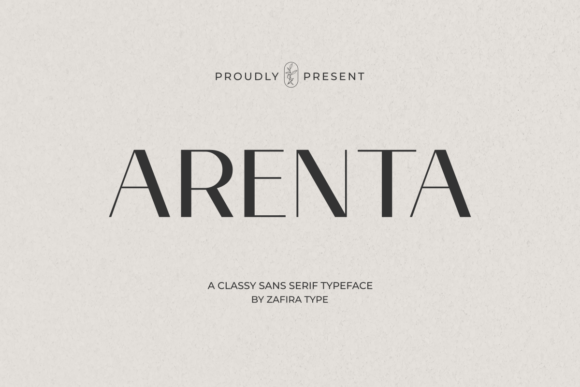 Arenta: A Modern Sans Serif Font for Handmade Creations