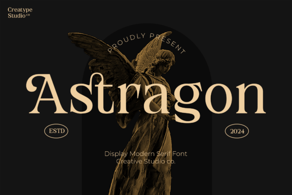 Astragon: A Serif Font for Modern Elegance in Editorial Design