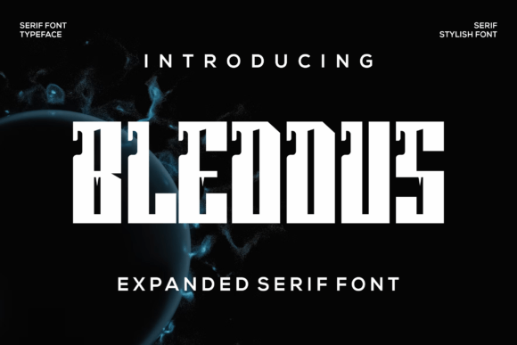 Bleddus: A Modern Font for Handmade Creations