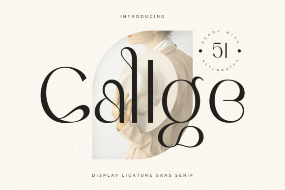 Callge: A Modern Font That Elevates Your Brand