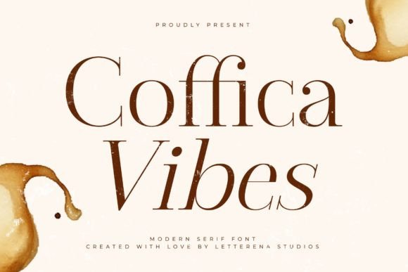 Coffica Vibes Serif Font for Modern Editorial Design