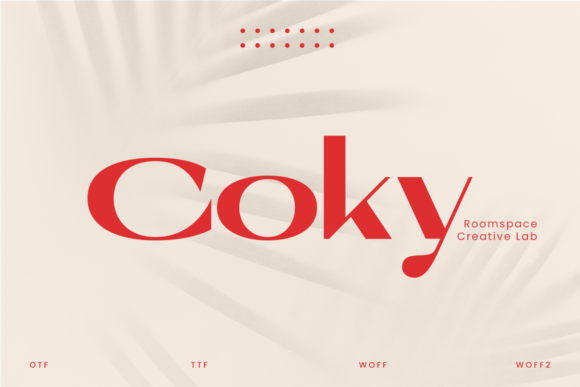 Coky: A Serif Typeface for Timeless Editorial Design