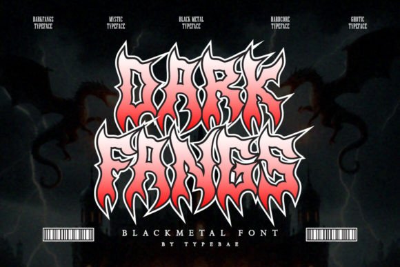 Darkfangs: The Gothic Font That Elevates Your Campaigns