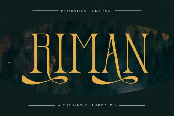 Designing with Riman: A Serif Font for Bold and Sophisticated Typography