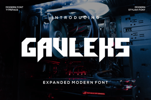 Gavlexs Font for Modern Branding Projects