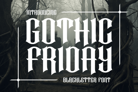 Gothic Friday Font for Bold Web Design