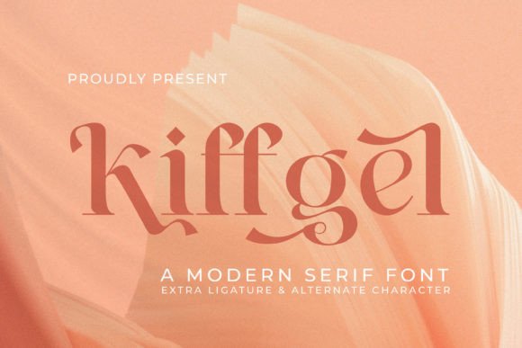 Kiffgel: A Modern Serif Font for Editorial Elegance