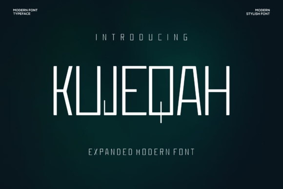Kujeqah: A Designer’s Take on a Modern Sans Serif