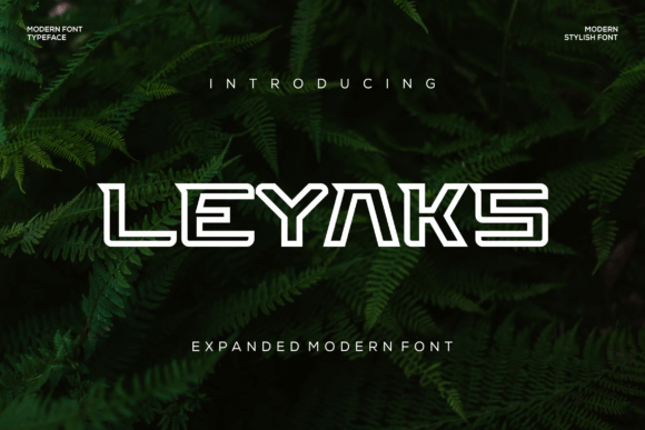 Leyaks Font for Bold Branding Projects