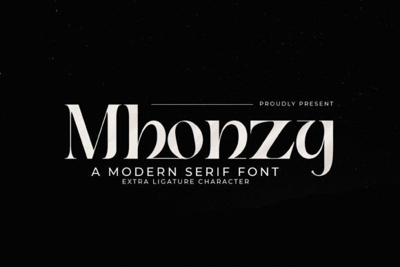 Mhonzy Serif Font for Web Design