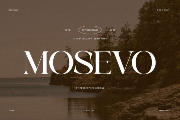 Mosevo Serif Font for Campaign Design