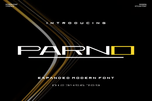 Parno: A Modern Sans Serif Font for Editorial Design