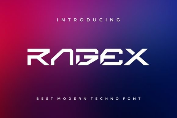 Ragex: A Bold Sans Serif Font for Modern Branding