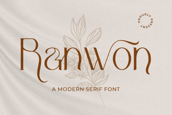 Ranwon Serif Font for Professional Branding