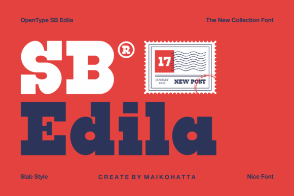 SB Edila: A Modern Serif Font for Professional Branding