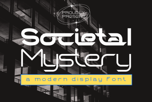 Societal Mystery Font for Modern Web Design
