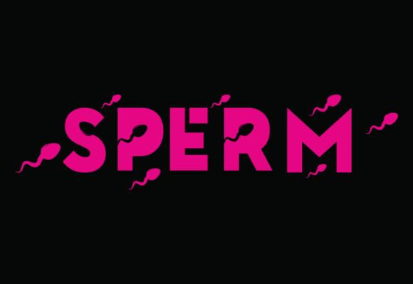 Sperm Font for a Fresh Editorial Look