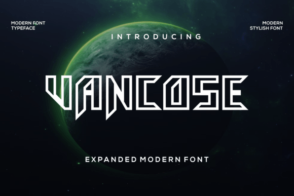 Vancose Font for Modern Editorial Design