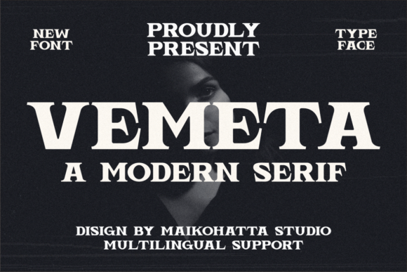 Vemeta: A Modern Serif Font for Professional Branding