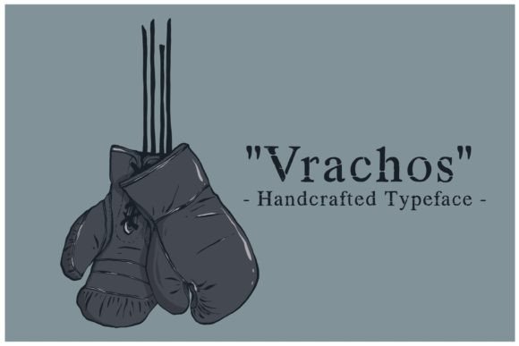Vrachos Serif Font for Handmade Creations